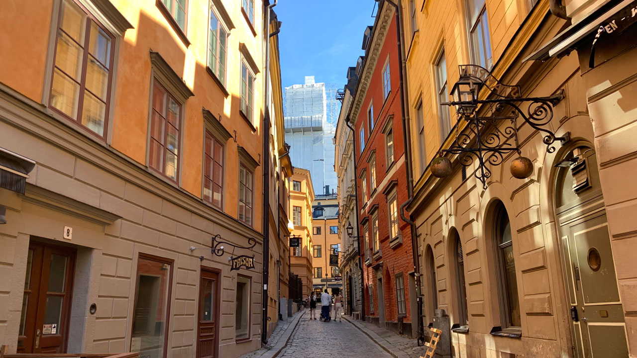 A look at the streets of Stockholm