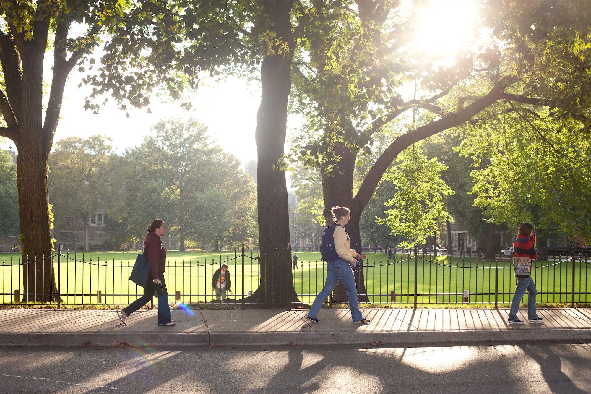 Rose Hill Students Walking