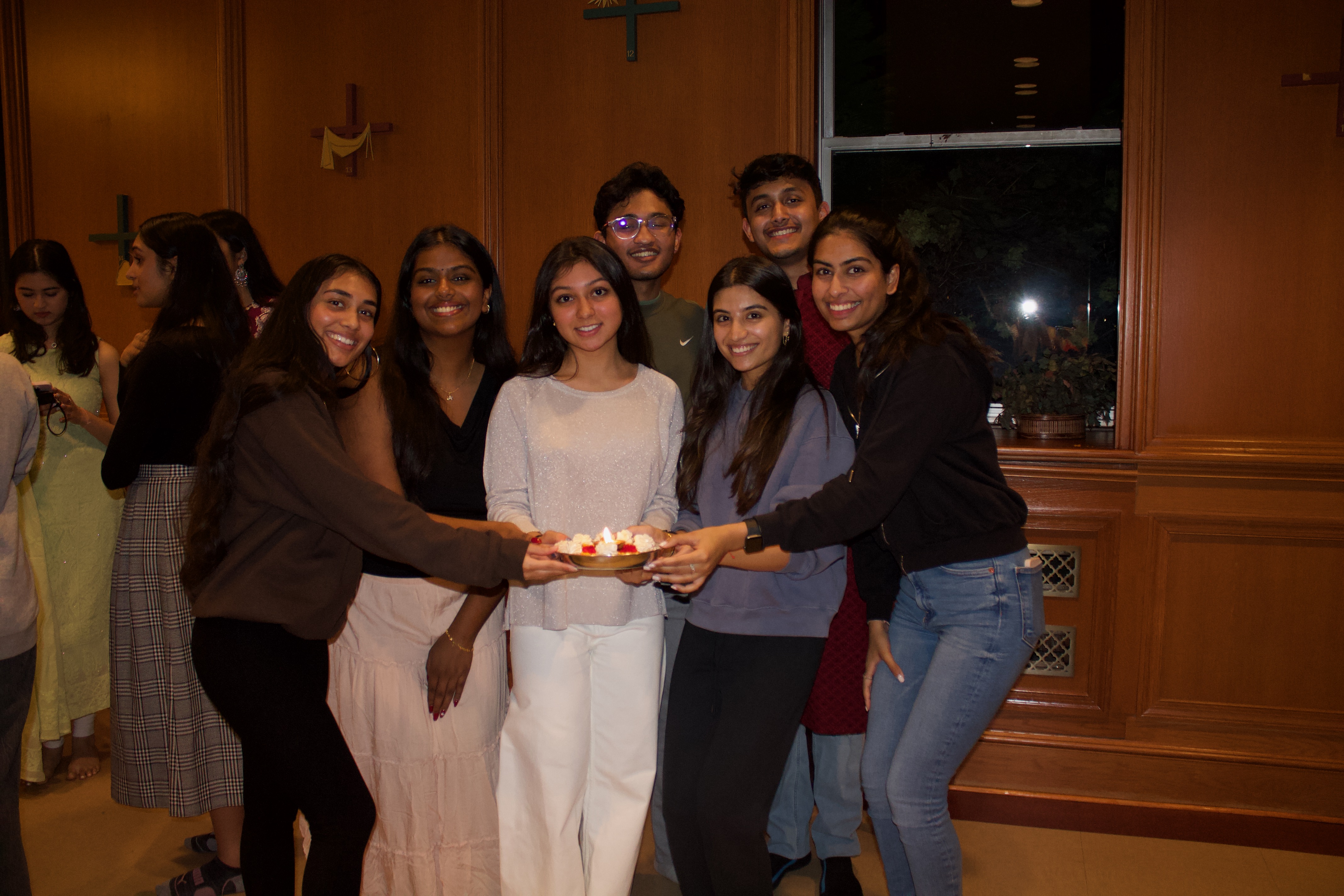 Students gather to celebrate Hindu Holdiay