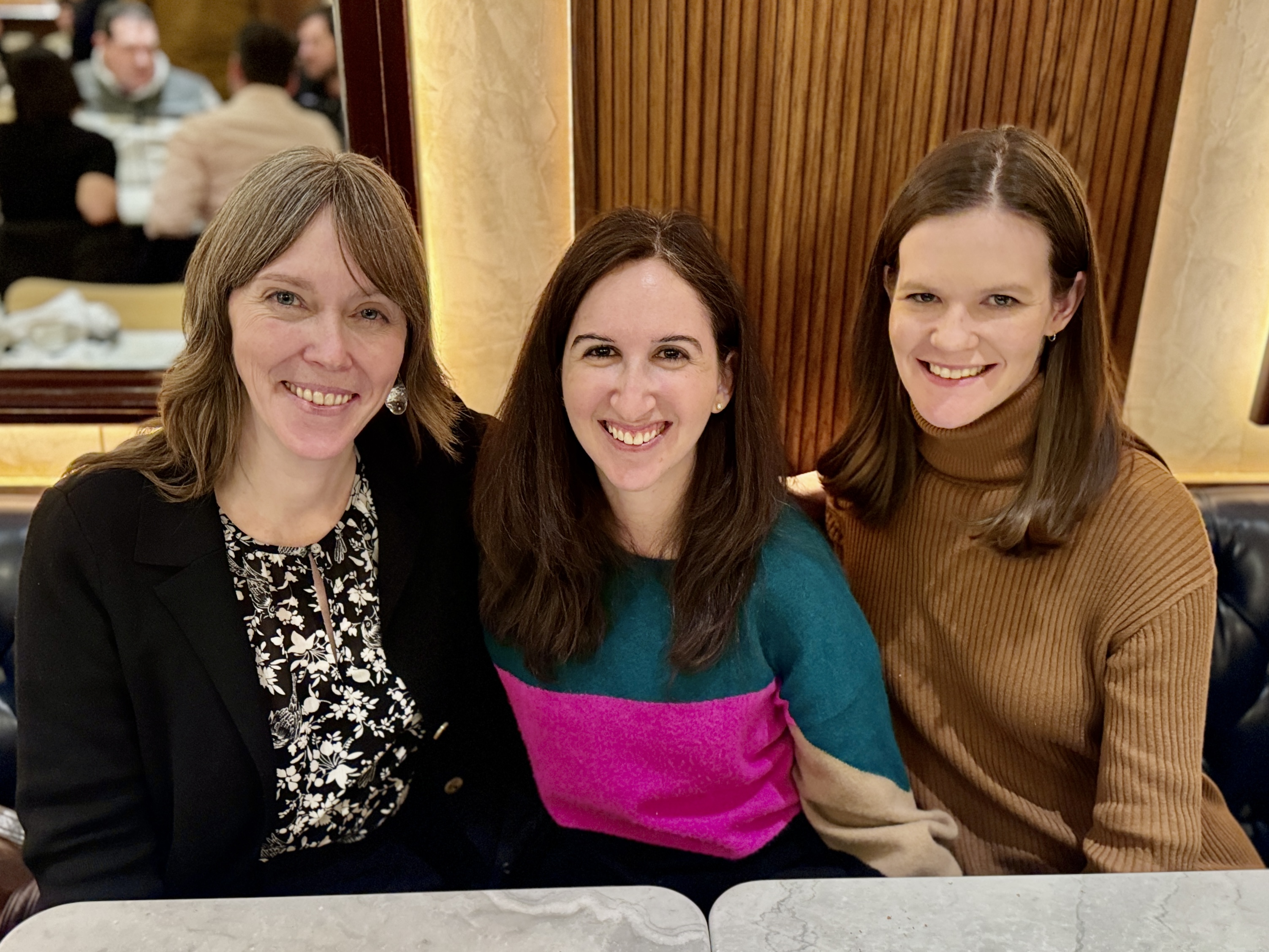 Molly Zimmerman, Cara Levitch, Eileen Moran