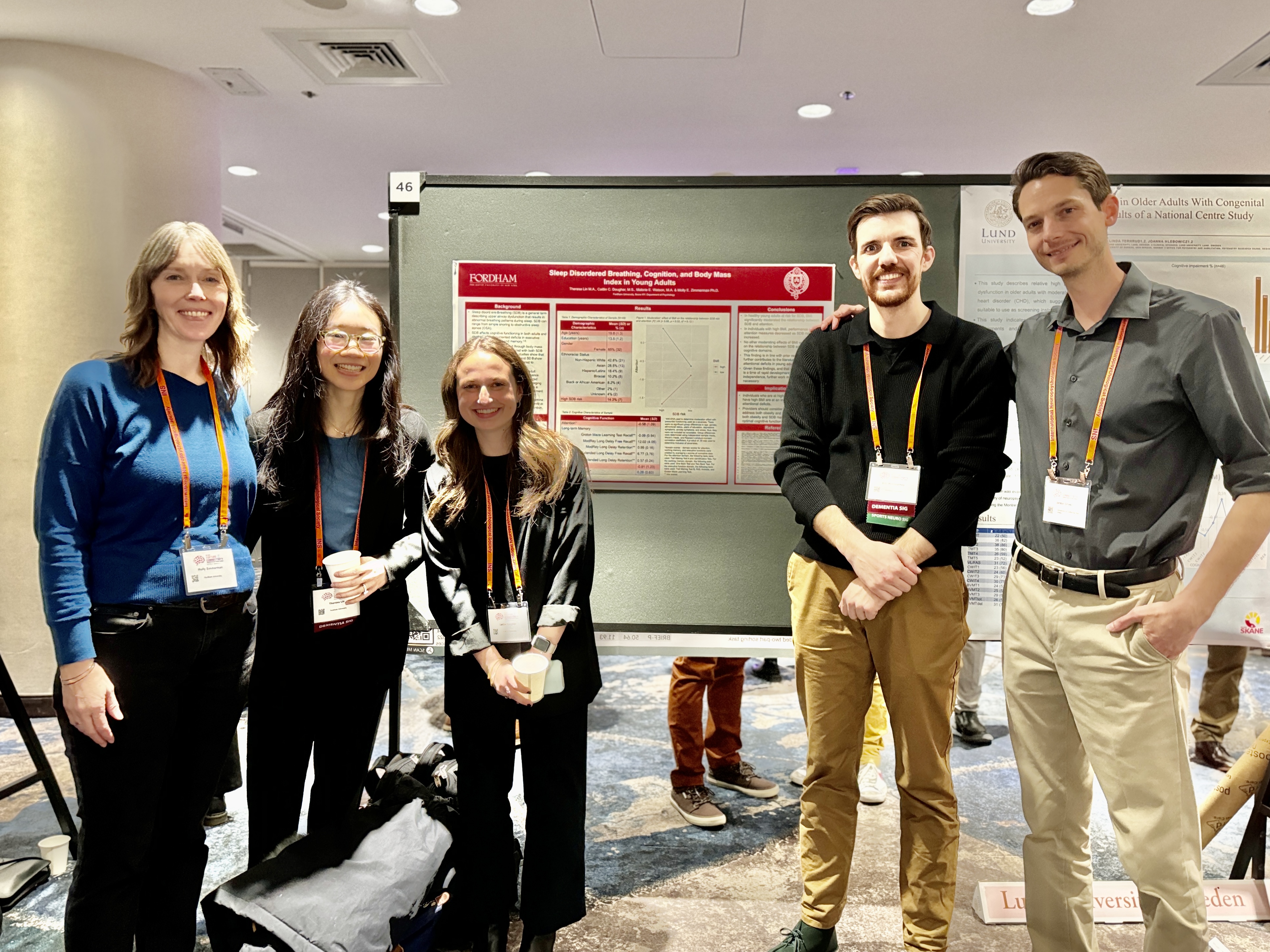 Participants at the International Neuropsychological Society Annual Meeting 2024