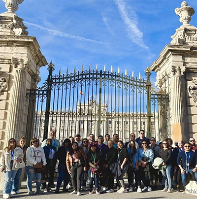 Students in Madrid